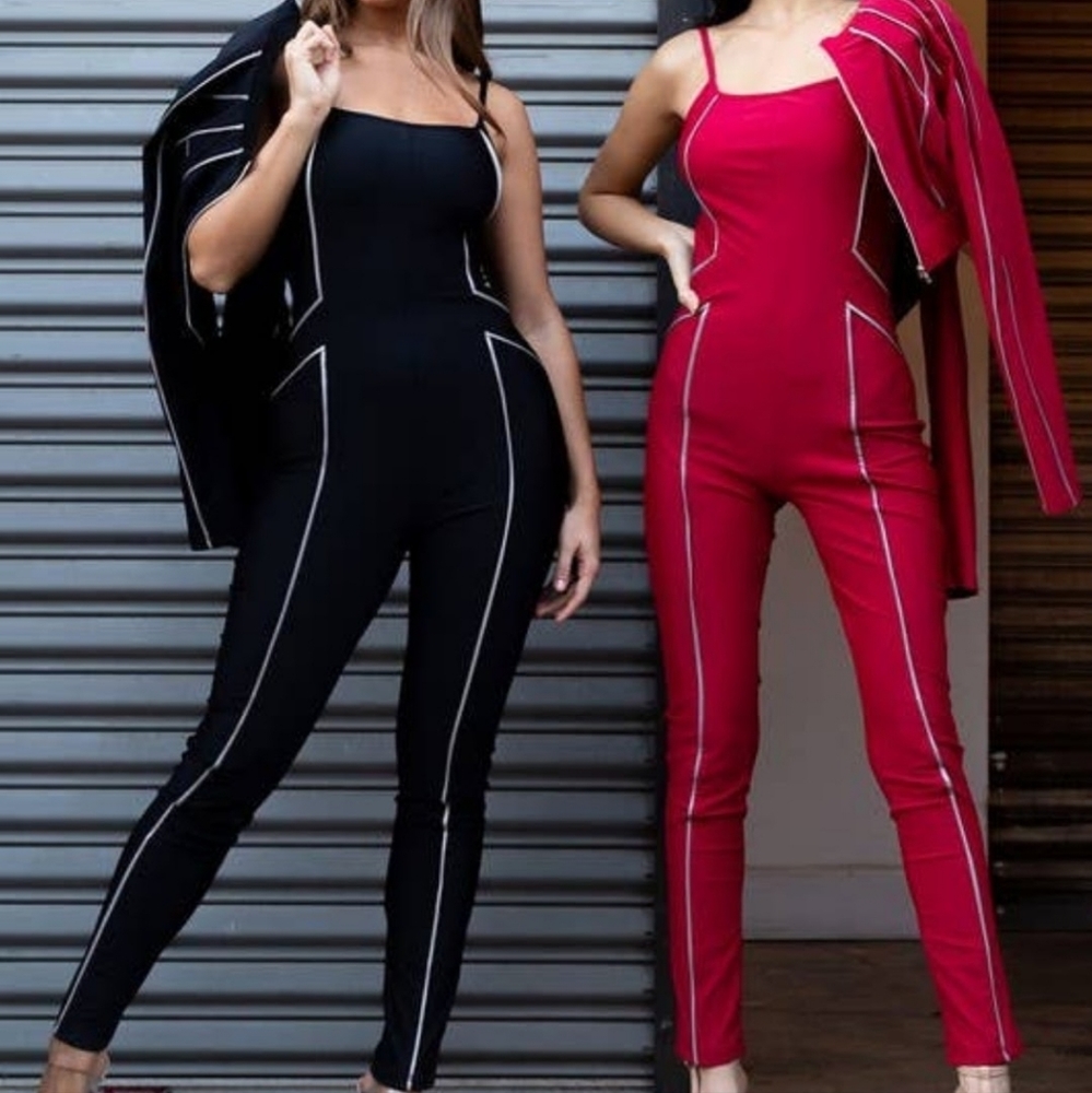Jumpsuit w/jacket